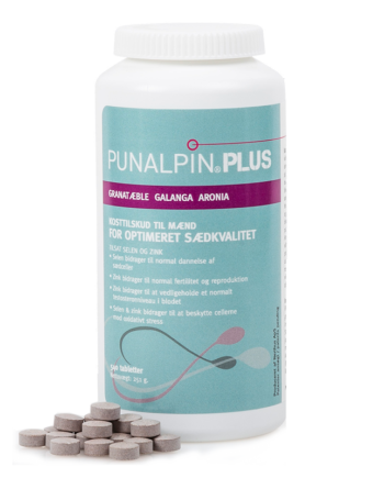 Punalpinâ  Plus  540 Tabl  Granatæble  Galanga  Aronia  Zink  Selen