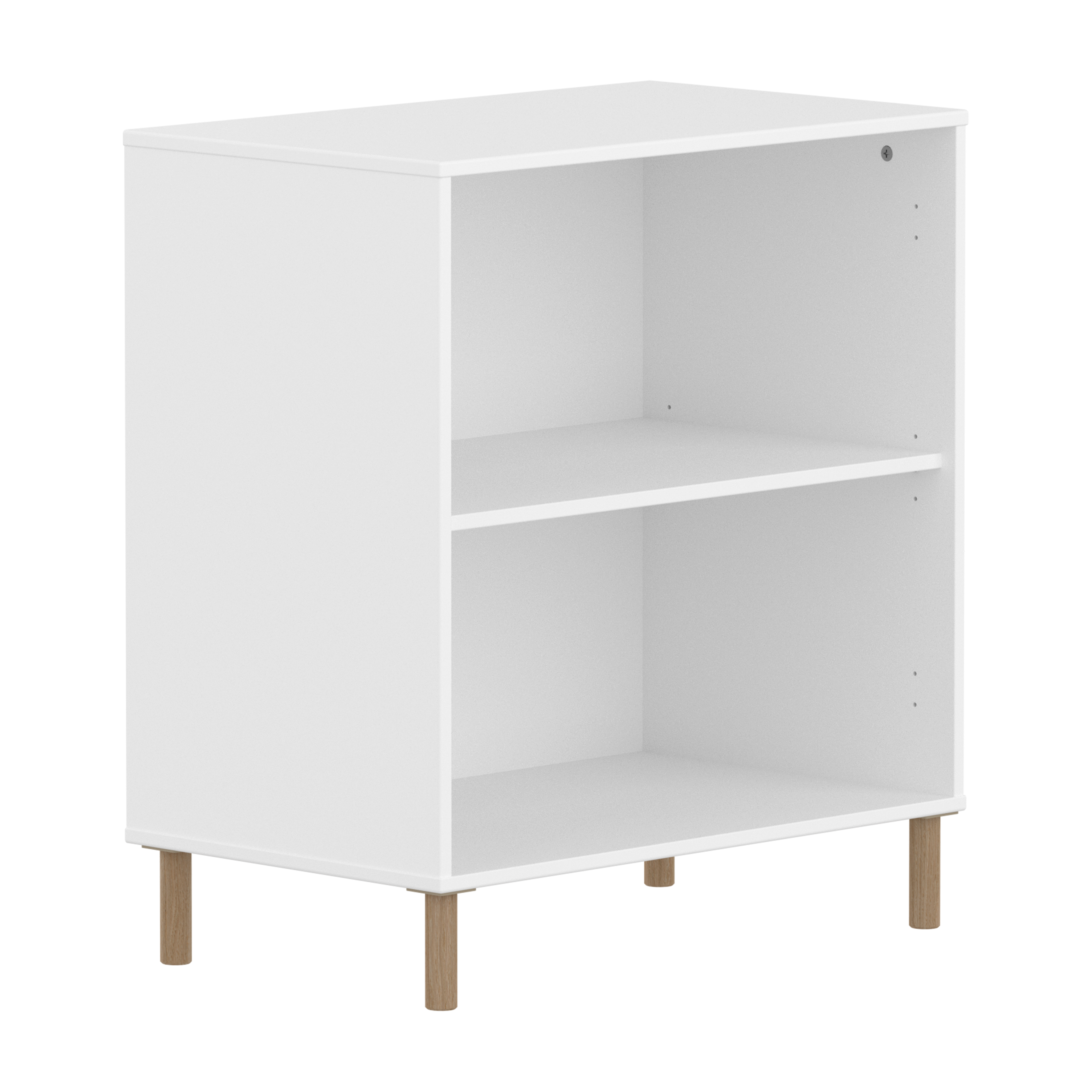 Flexa Saga Reol 84x75 5x45 Hvid Egetræ