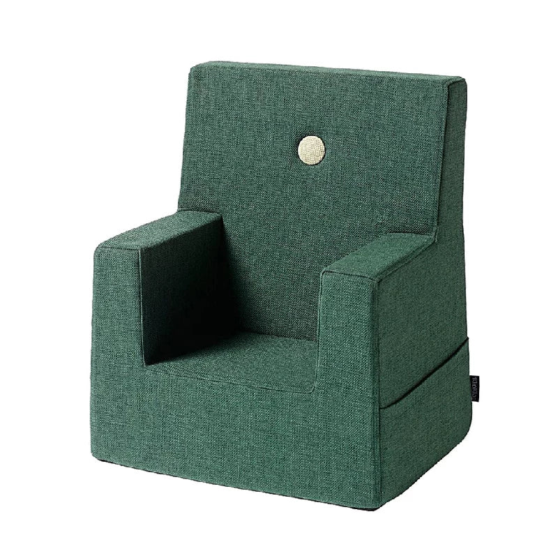 By Klipklap Kids Chair Deep Green Light Green