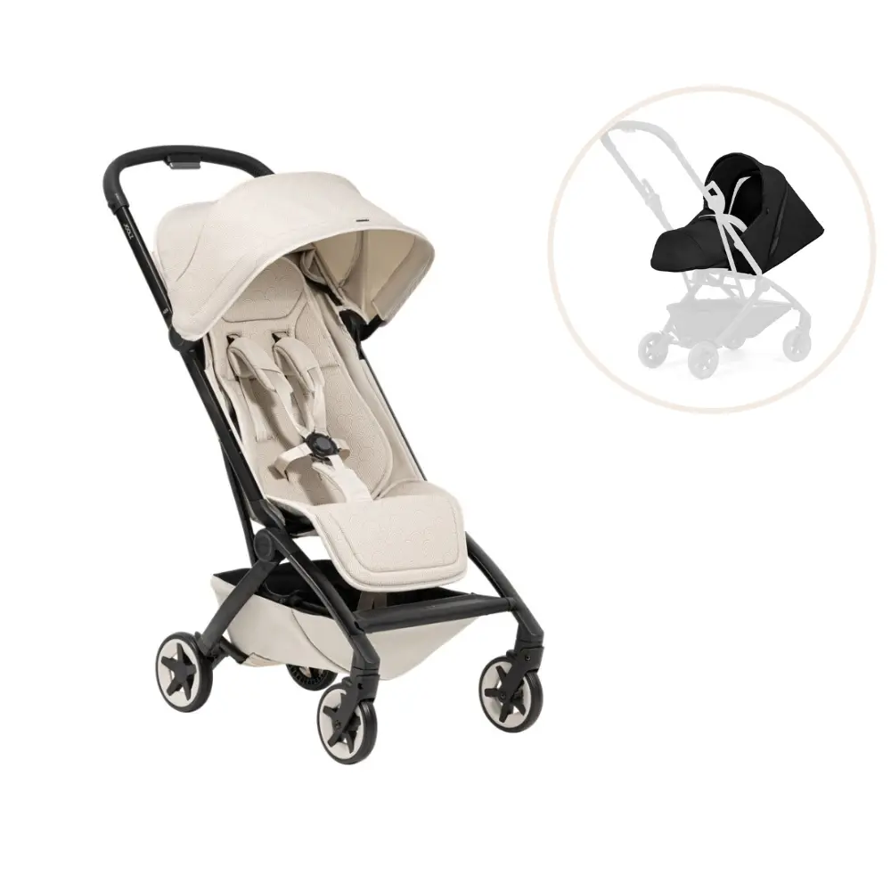 Joolz Aer2 Klapvogn Inkl  Nest To Seat Calming Beige