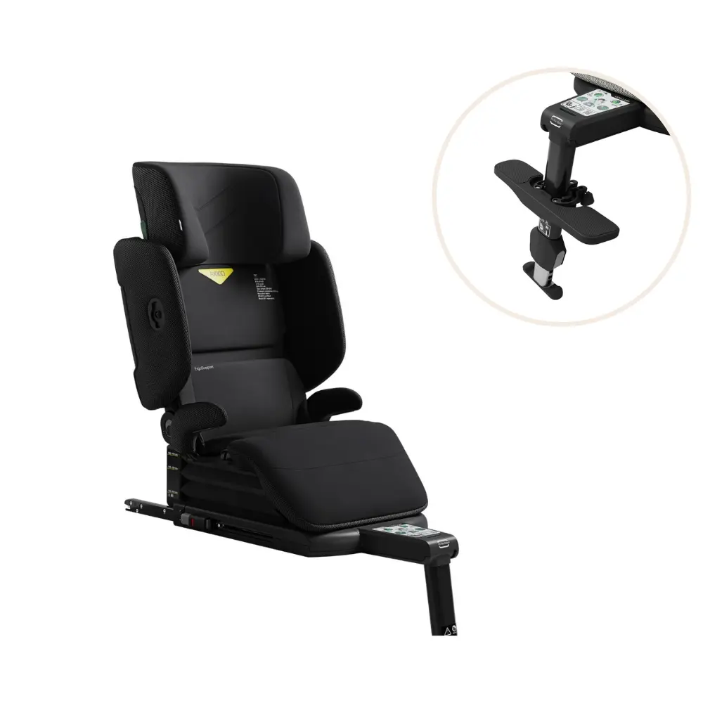 Axkid Up Autostol Inkl Fodstøtte Coastal Storm Black