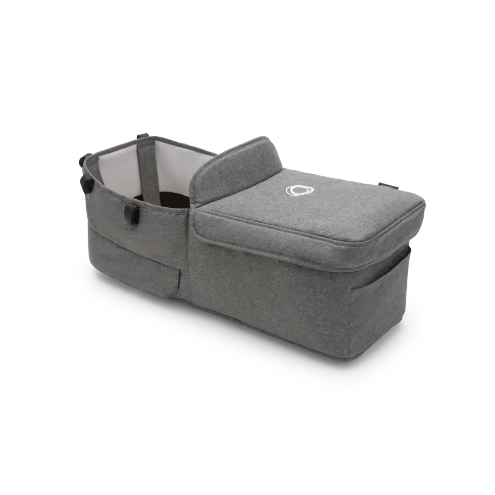 Donkey Bassinet Fabric Complete Grey Melange
