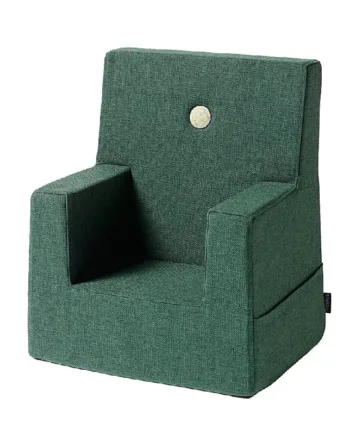 By Klipklap Kids Chair  Deep Green    Light Green