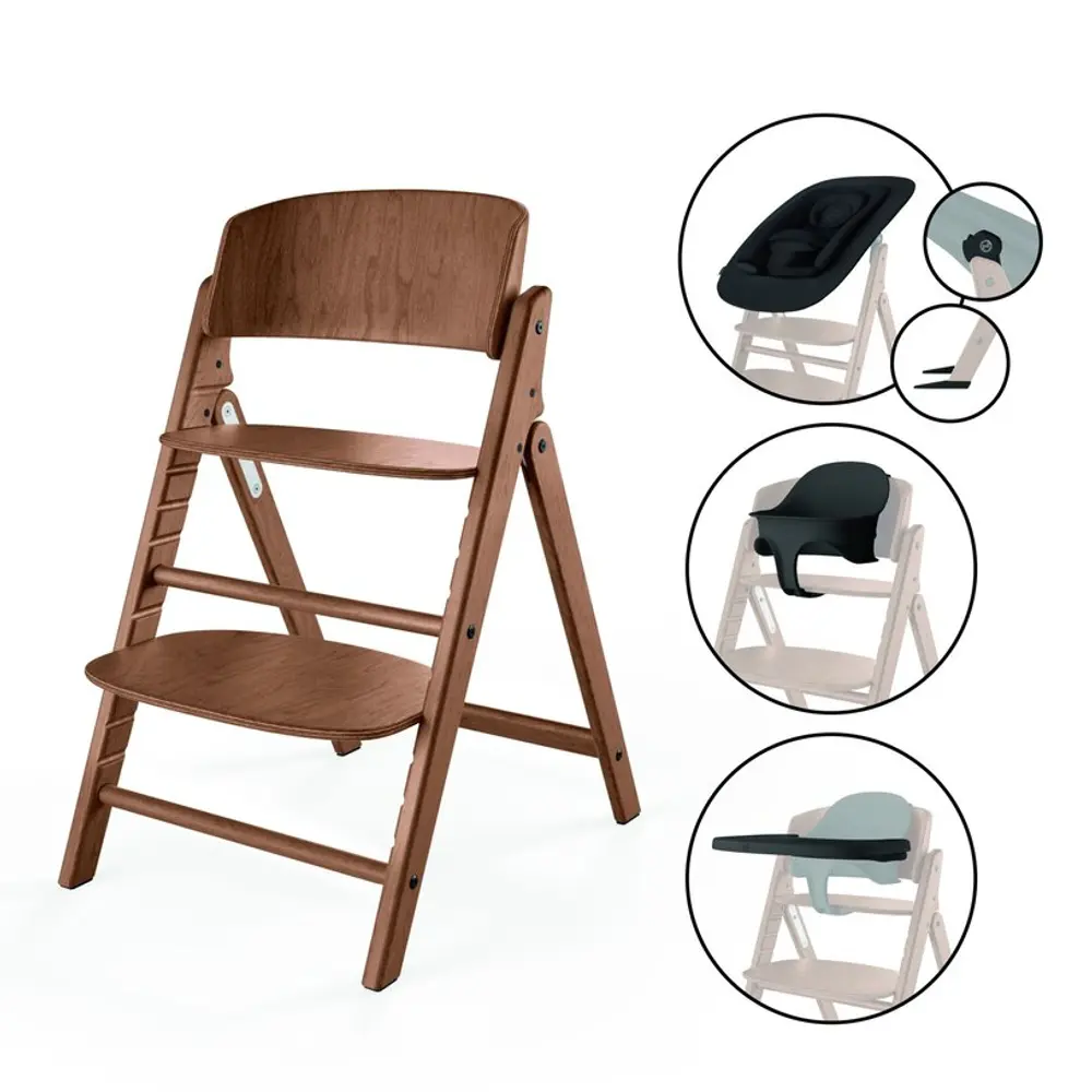 Clik Fold 4in1 Set All Natural Dark Dark Natural