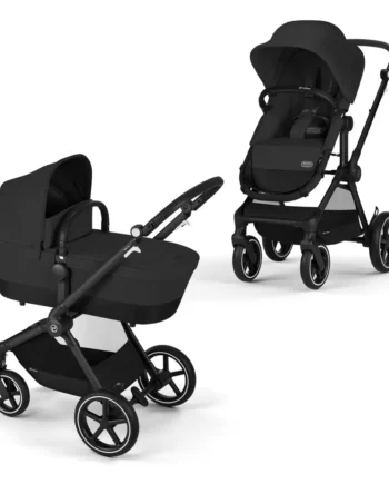 Cybex Eos Lux Kombivogn Moon Black Black