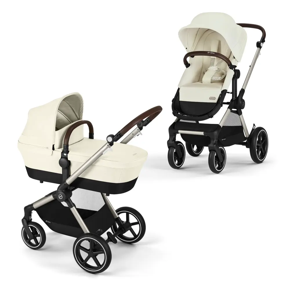 Cybex Eos Lux Kombivogn Seashell Beige Light Beige