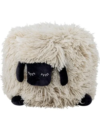 Dolly Puf  Hvid  Uld