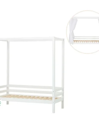 Eco Dream Himmelseng Hvid  Med Himmel