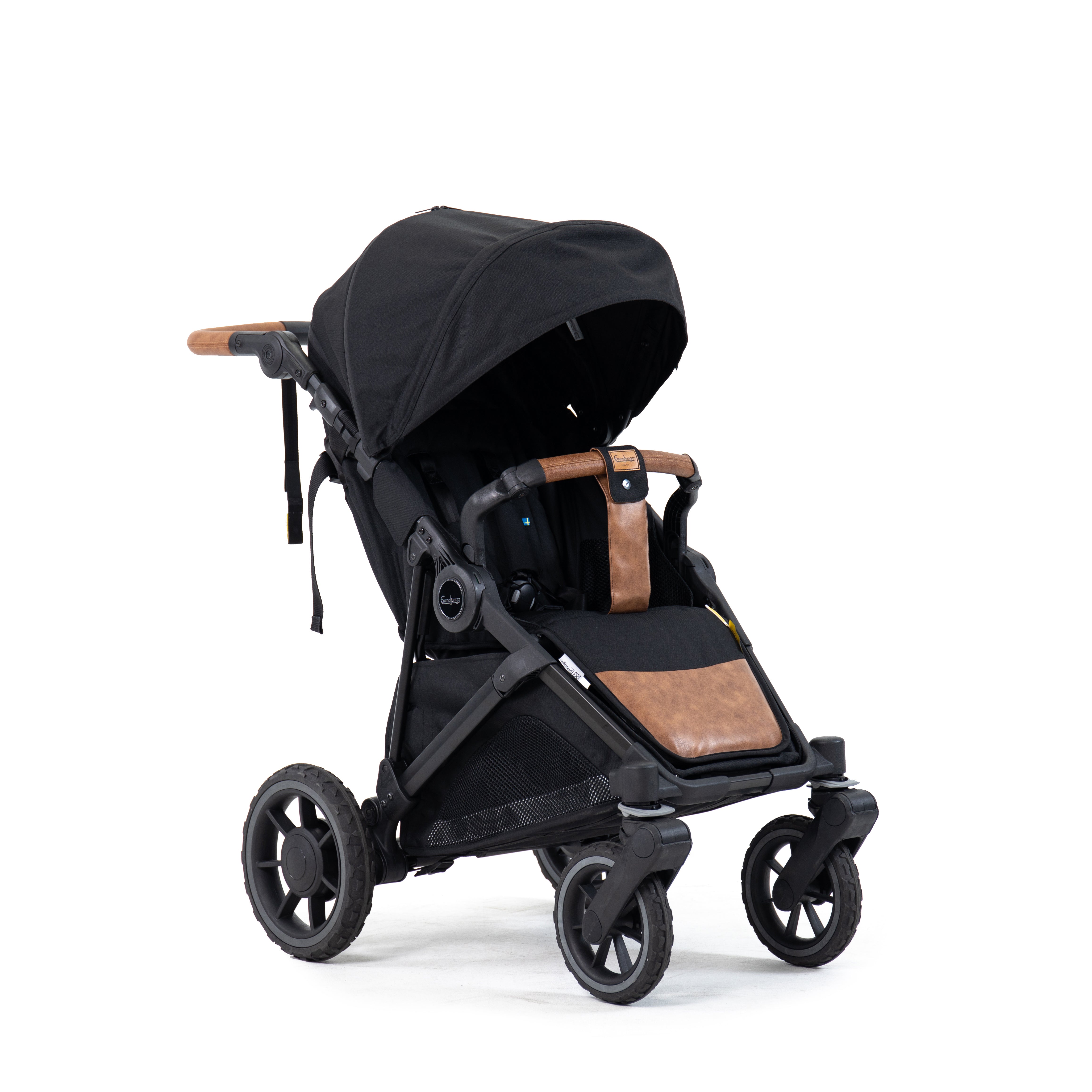 Emmaljunga Sonic Klapvogn Outdoor Black