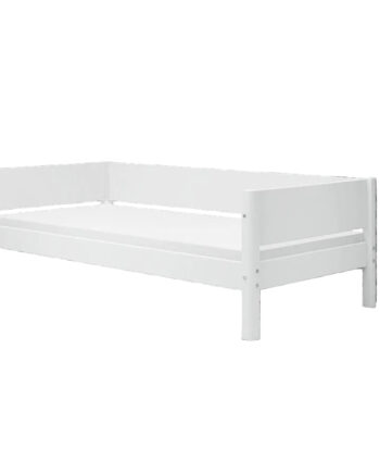Flexa White Enkeltseng 90x200 Cm    Baggavl Hvid