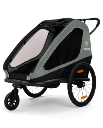Hamax Traveller Cykelvogn Khaki Green