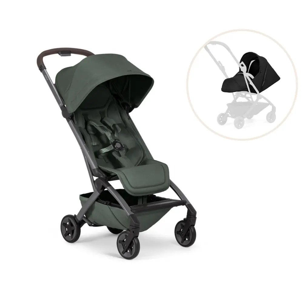 Joolz Aer2 Klapvogn Inkl Nest To Seat Forest Green