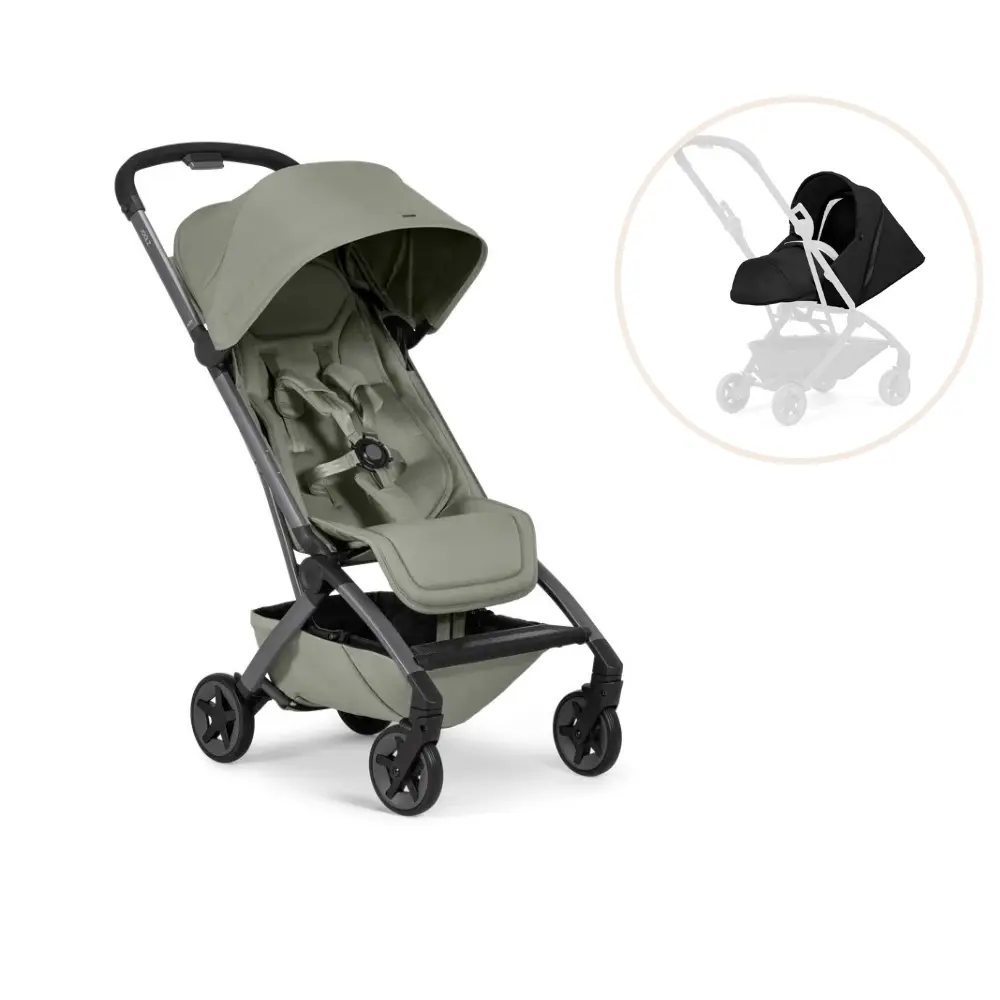 Joolz Aer2 Klapvogn Inkl Nest To Seat Sage Green