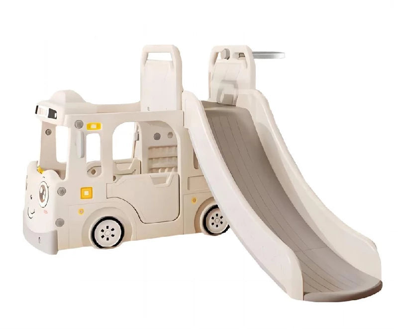 Kids Zone Aktivitets Lastbil Med Rutsjebane Beige