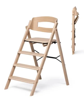 Klapp Højstol Foldbar Eg Natur