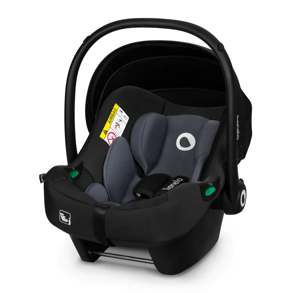 Lionelo Astrid  -size Autostol Black Grey