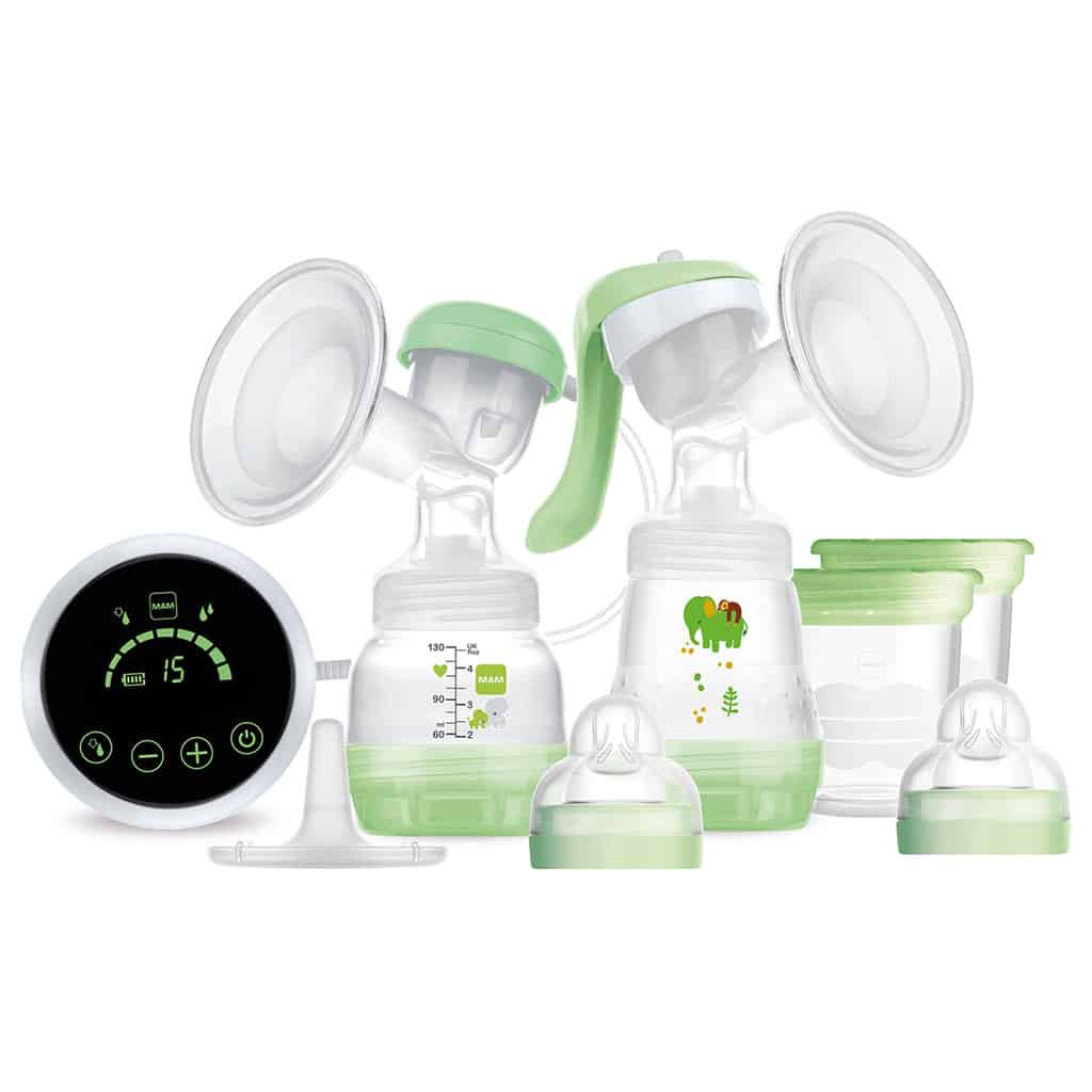 Mam 2in1 Electric   Manual Breast Pump