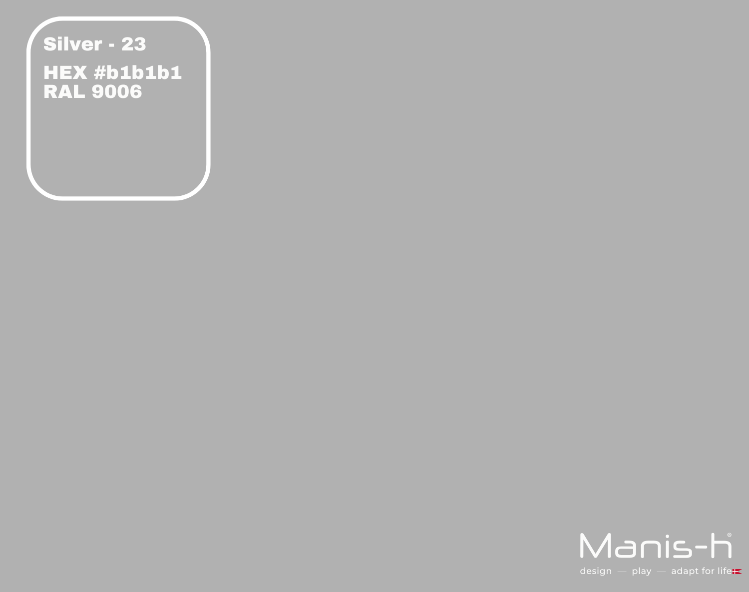 Manis-  Sengehest Med Sprosser  Silver   160 Cm