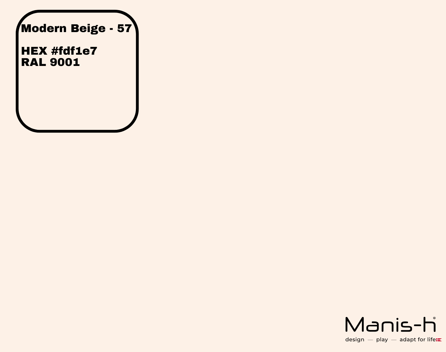Manis-  Sengehest Med Sprosser  Modern Beige   160 Cm