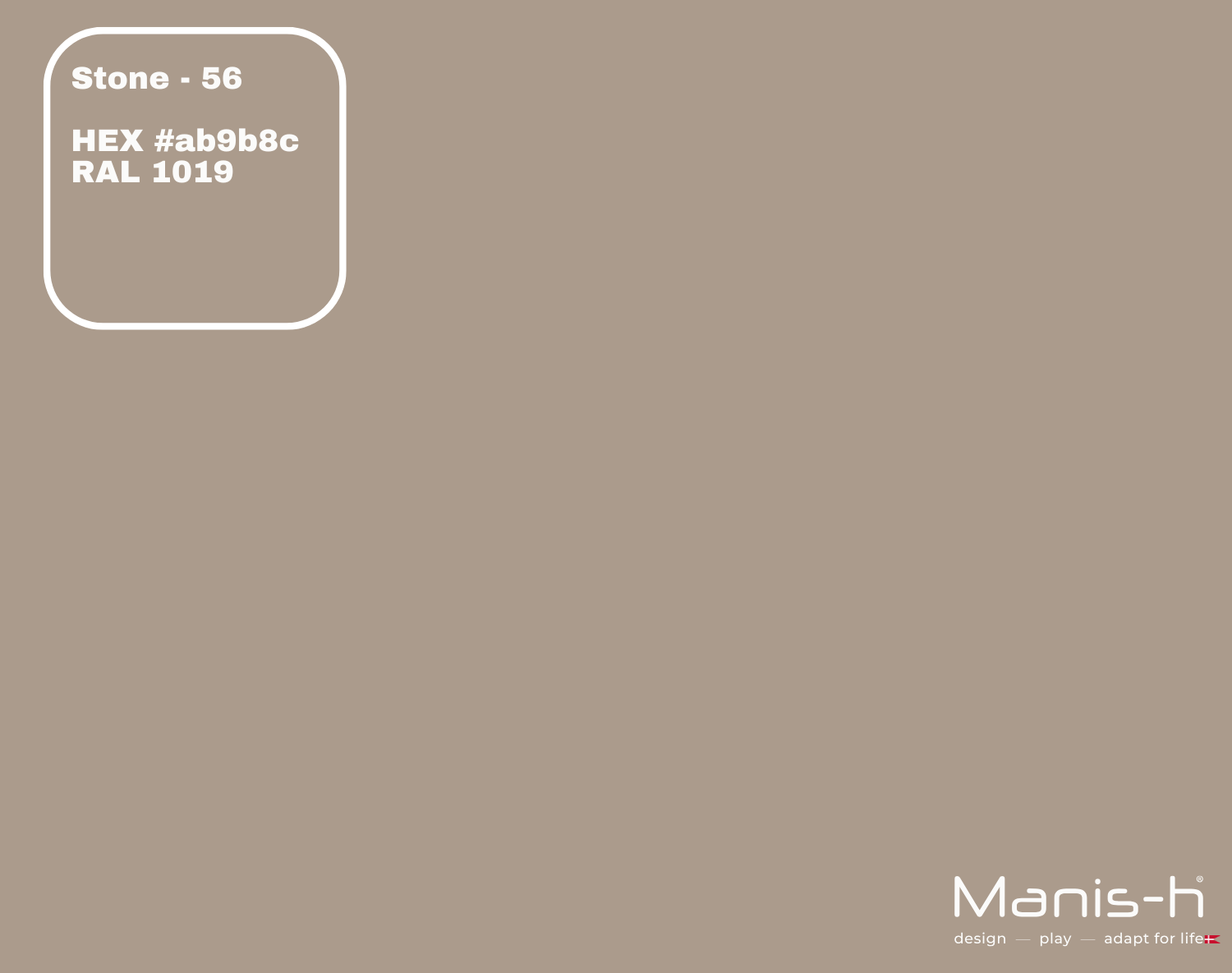Manis-  Sengehest Med Sprosser  Stone   160 Cm