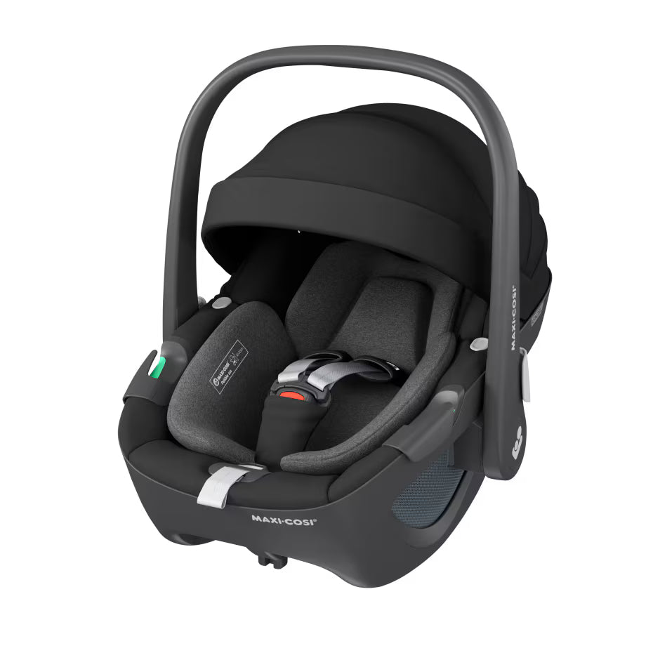 Maxi Cosi Pebble 360 Essential Black Uden Base