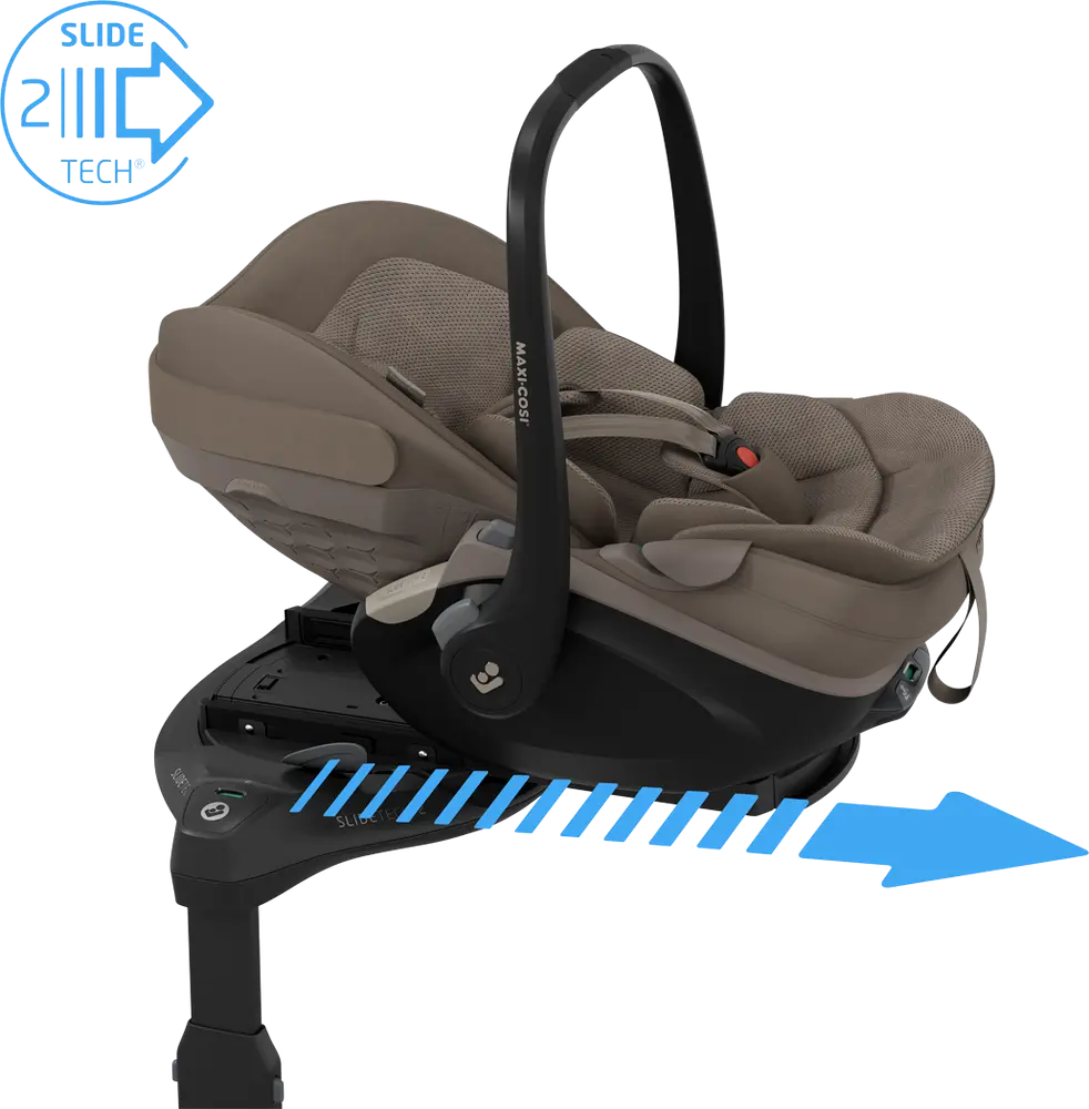 Maxi-cosi Pebble Slide Pro Autostol Oak Truffle