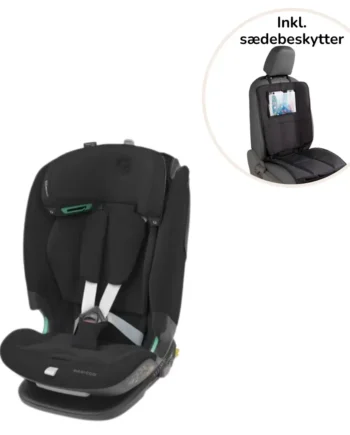 Titan Pro2 Autostol Authentic Black Inkl  3i1 Sædebeskytter