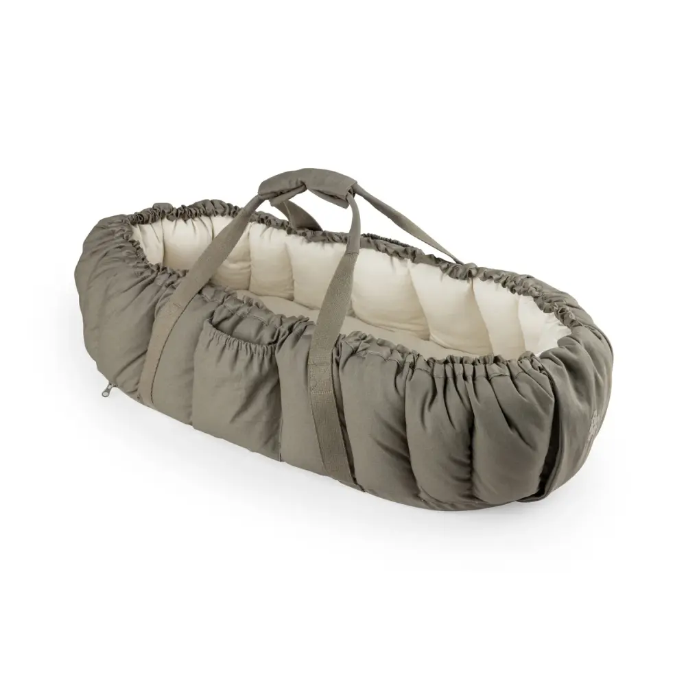 Sebra - - Babynest Dark Olive