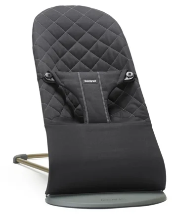 Skråstol Bliss Vævet Kl  Quilt Sort Mørkegrå