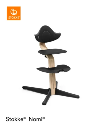 Stokke Nomi Højstol Natural Black