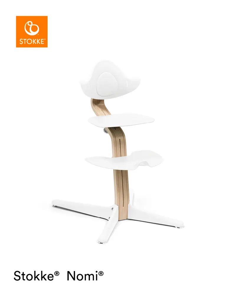 Stokke Nomi Højstol Natural White