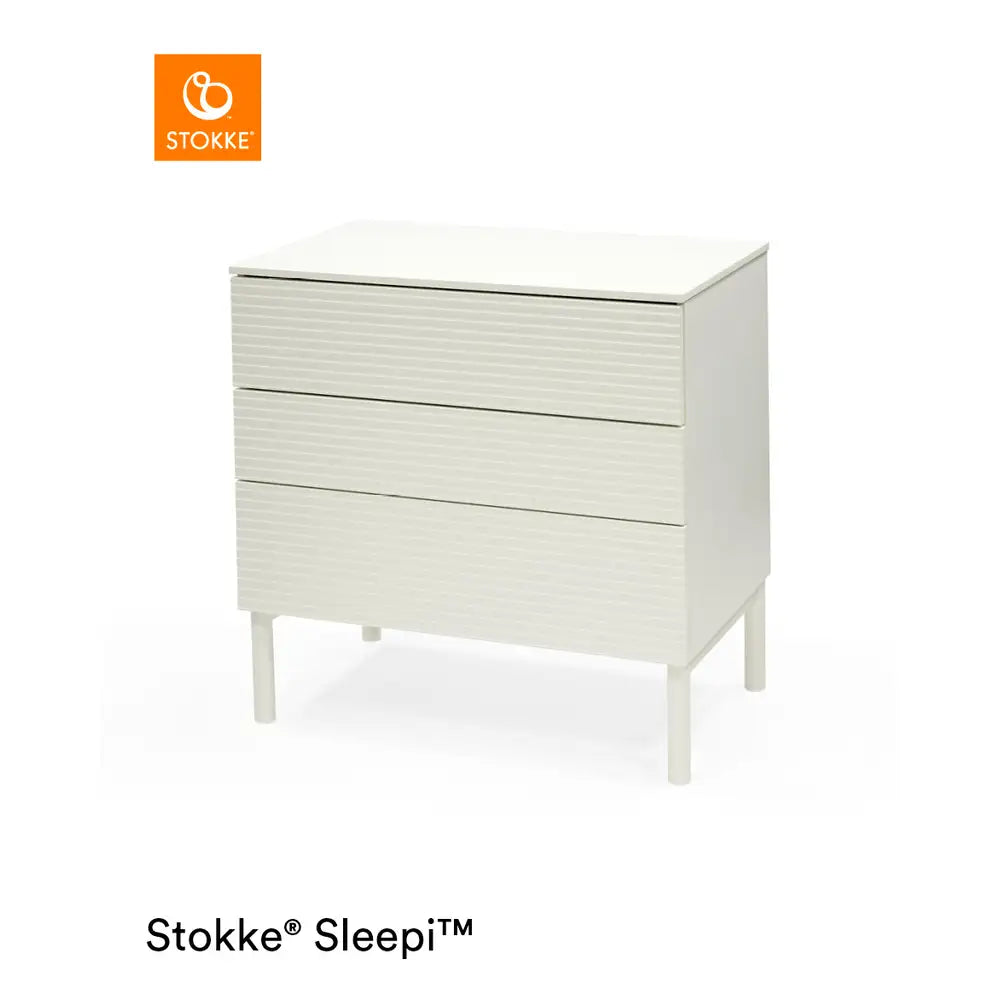 Stokke Sleepi Kommode Hvid
