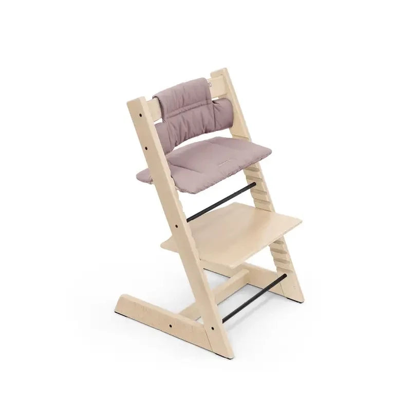 Stokke Tripp Trapp Stol Inkl  Hynde Serene Pink   Nordic Grey