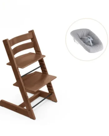 Tripp Trapp Højstol Bøg Inkl  Newborn Sæt Warm Brown