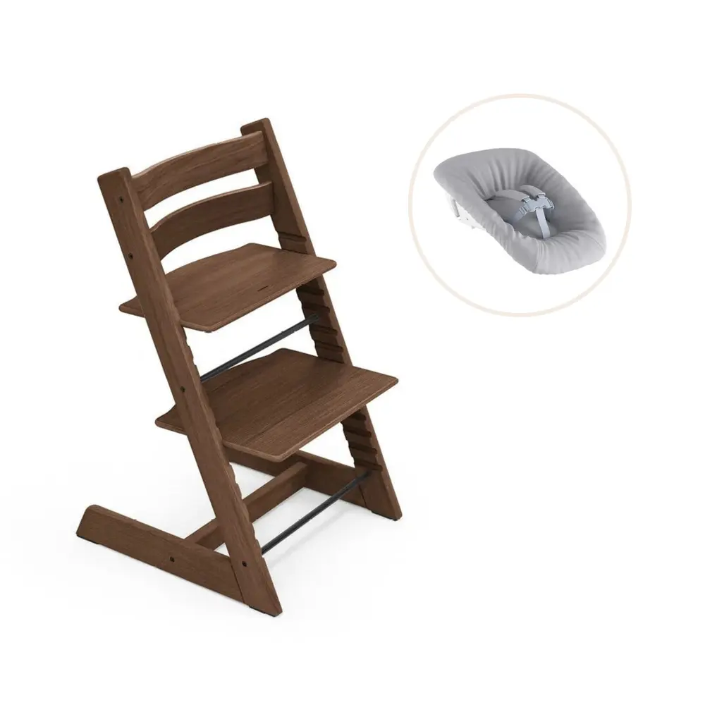Tripp Trapp Højstol Eg Inkl Newborn Sæt Warm Brown