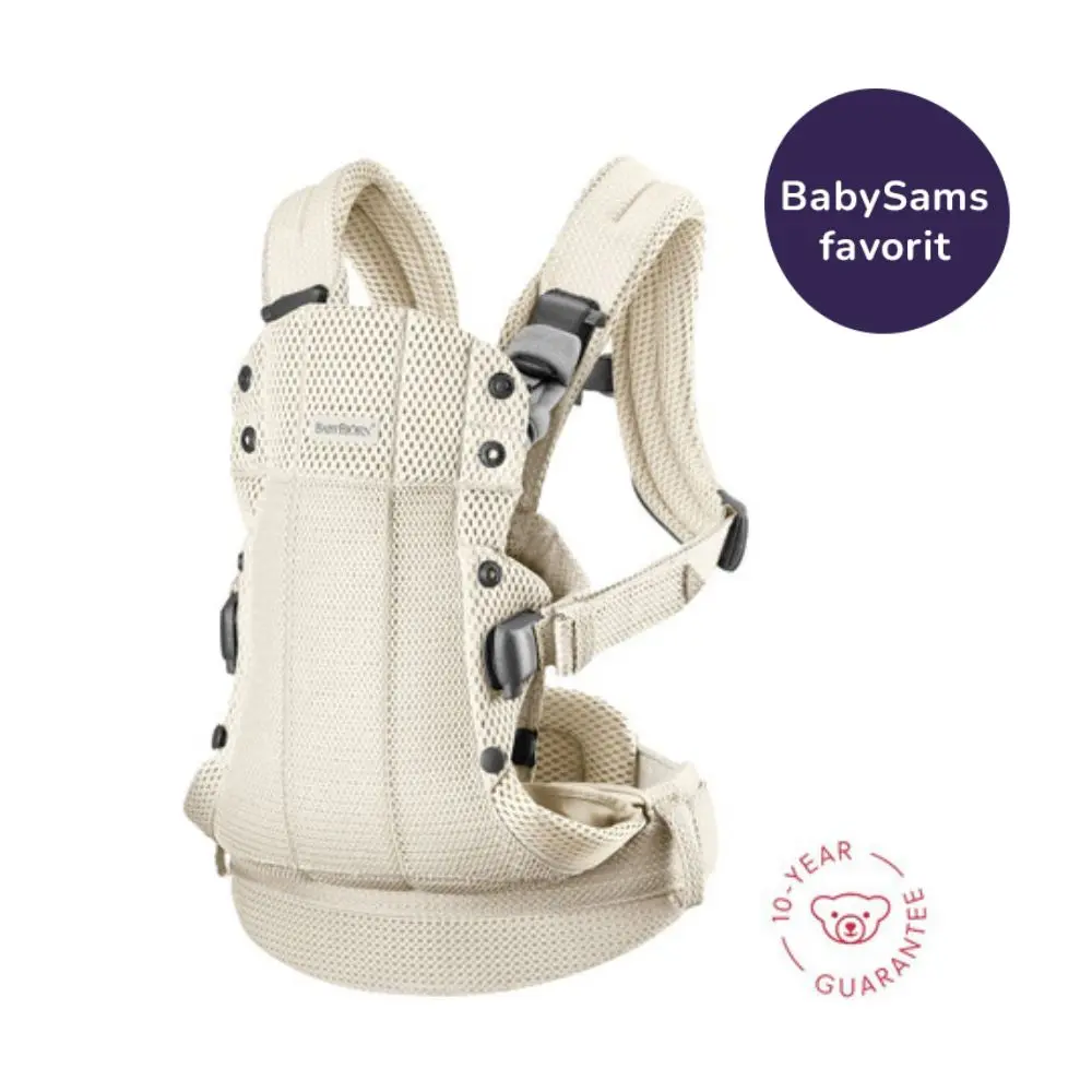 Babybjörn Bæresele Harmony 3d Mesh Cremefarvet