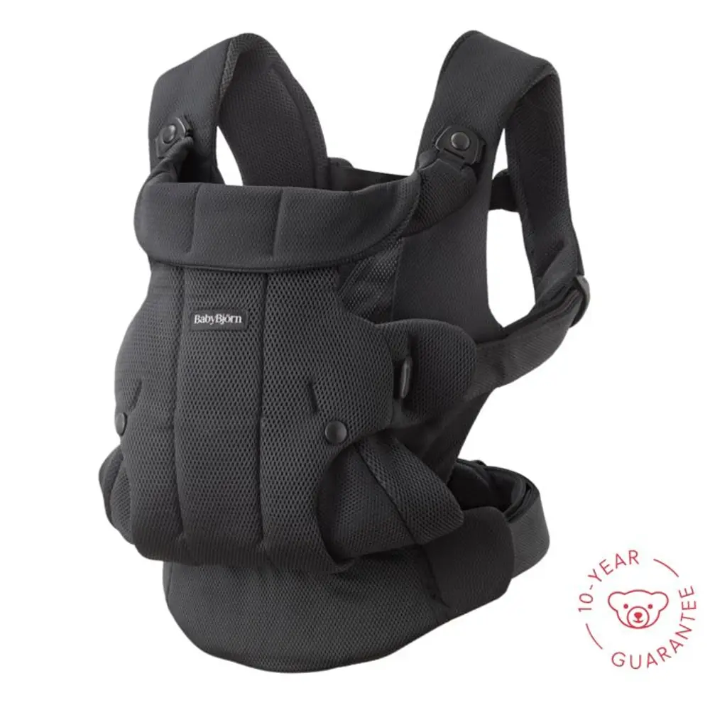 Babybjörn Bæresele Hold Mesh Black