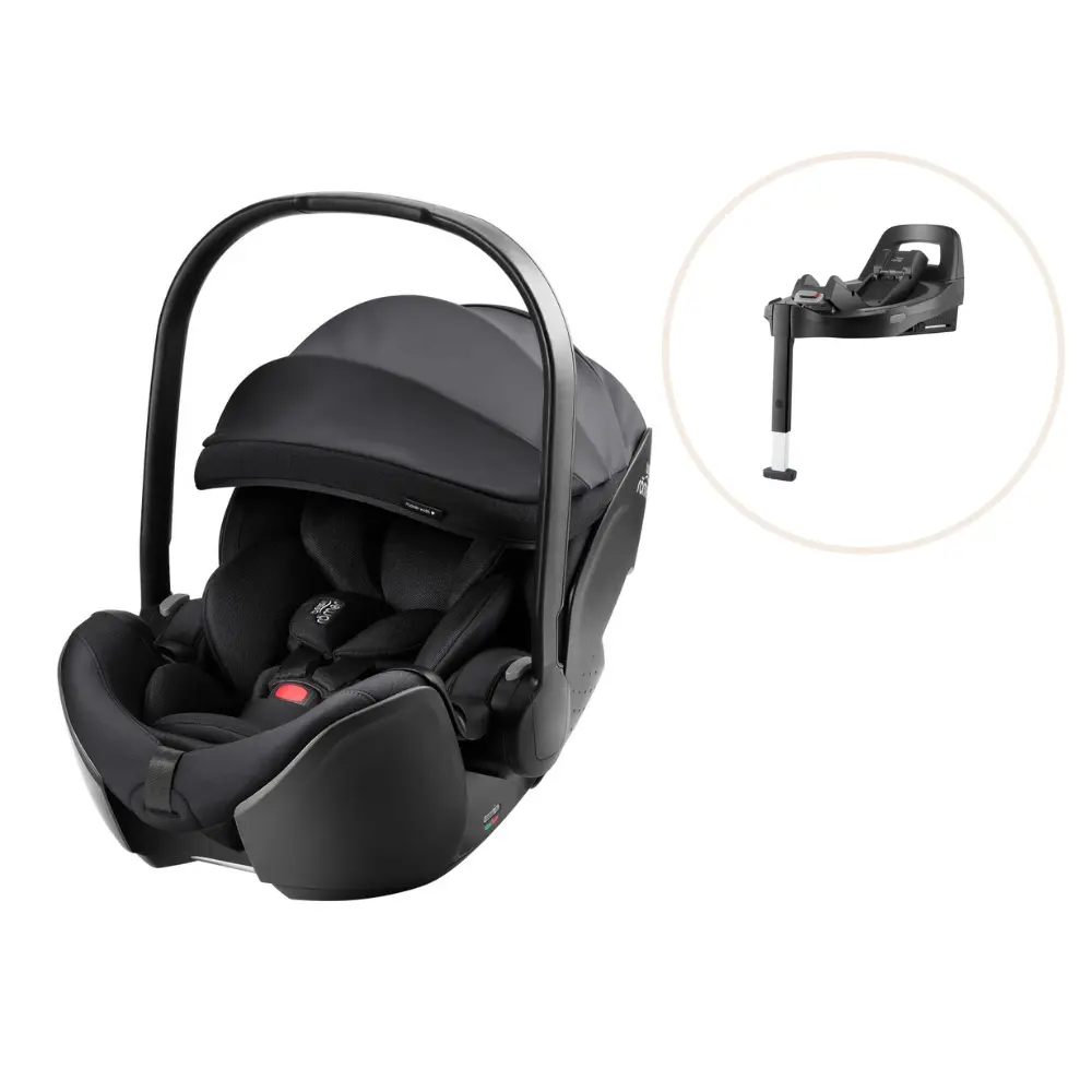 Britax Römer Baby-safe Pro Style Autostol Med Vario 5z Base Carbon Black