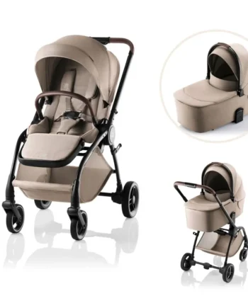 Britax Römer Rio Style Klapvogn Med Liggedel Teak