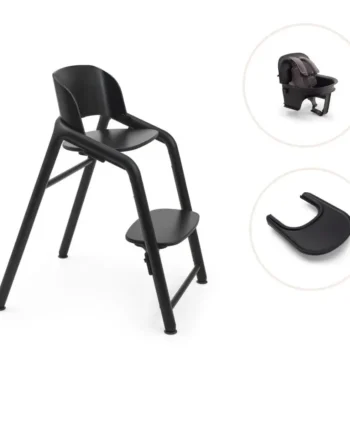 Bugaboo Giraffe Højstol Inkl  Babysæt Og Bakke Sort