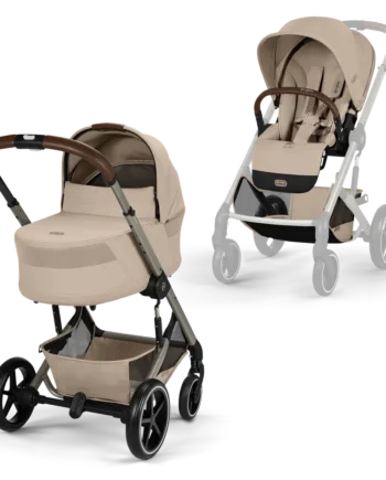 Cybex Balios   Lux Inkl  Foldbar Liggedel Almond Beige