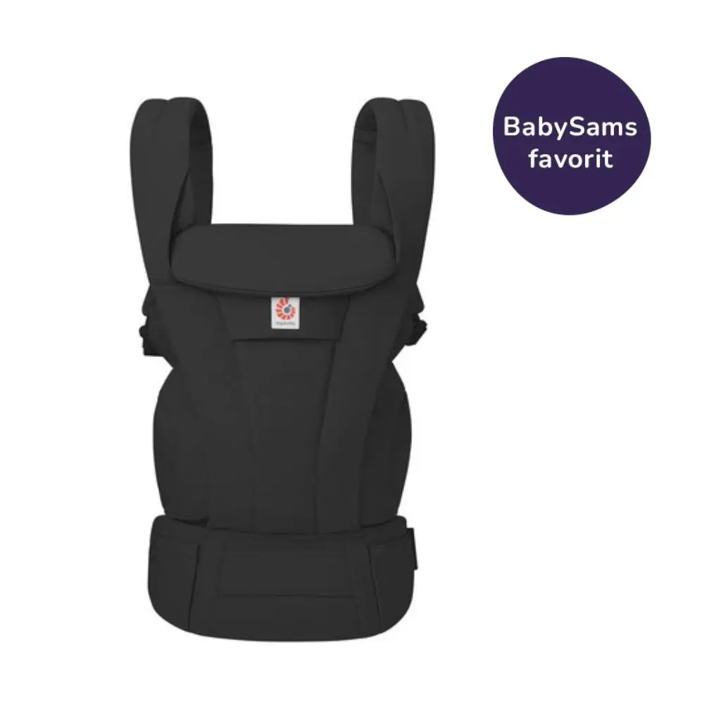 Ergobaby Omni Deluxe Bæresele Bomuld Onyx Black