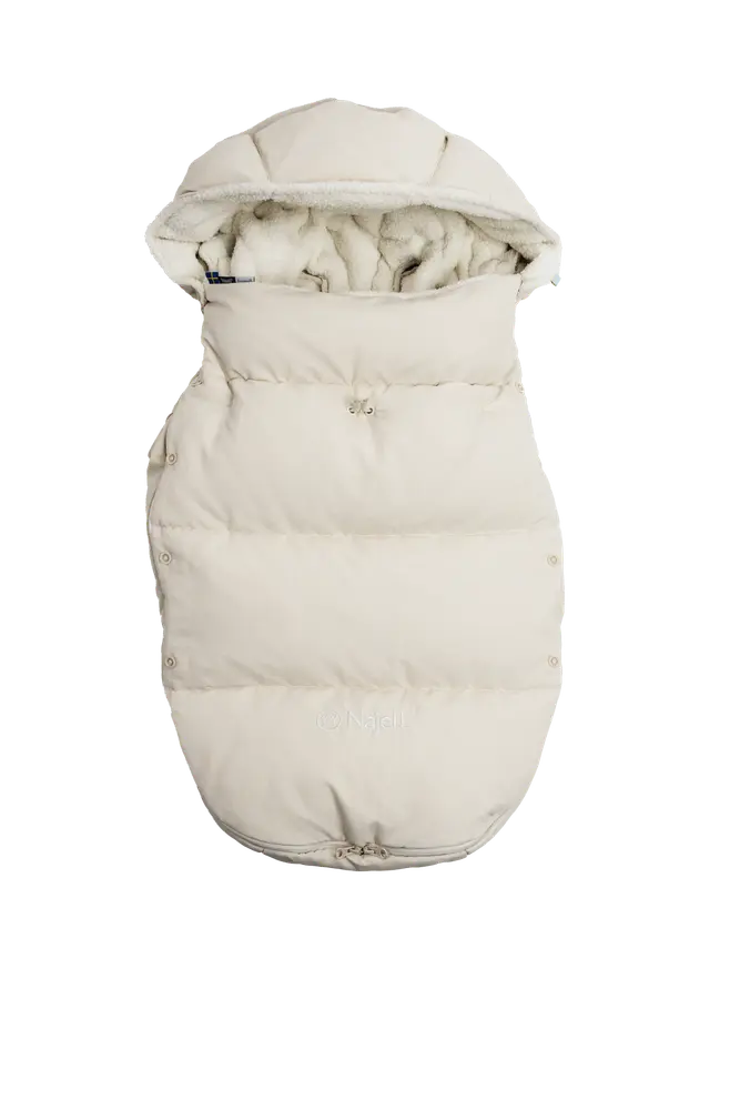 Kørepose Dun Oat Beige