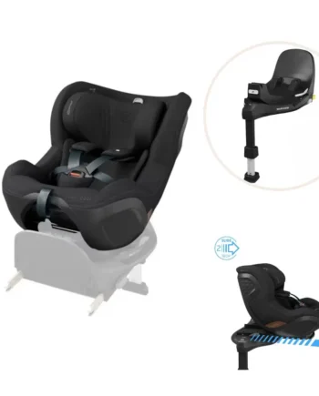 Maxi-cosi Pearl Slide Pro Autostol Inkl  Familyfix 360 Pro Base Authentic Black