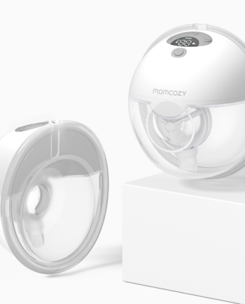 Momcozy M5 Smart Dobbelt Bærbar Brystpumpe Grå