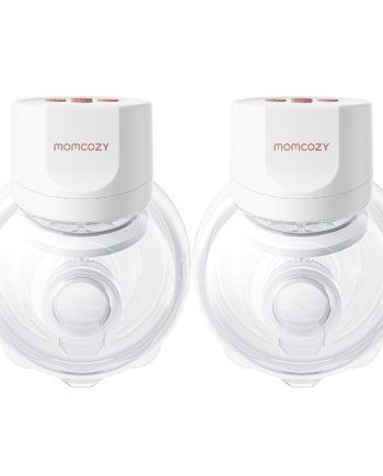 Momcozy S12 Proplus Dobbelt Bærbar Brystpumpe Hvid