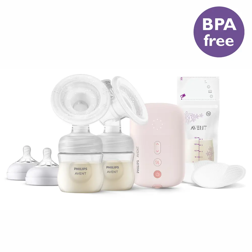 Philips Avent Dobbelt Elektrisk Brystpumpe   Natural Motion