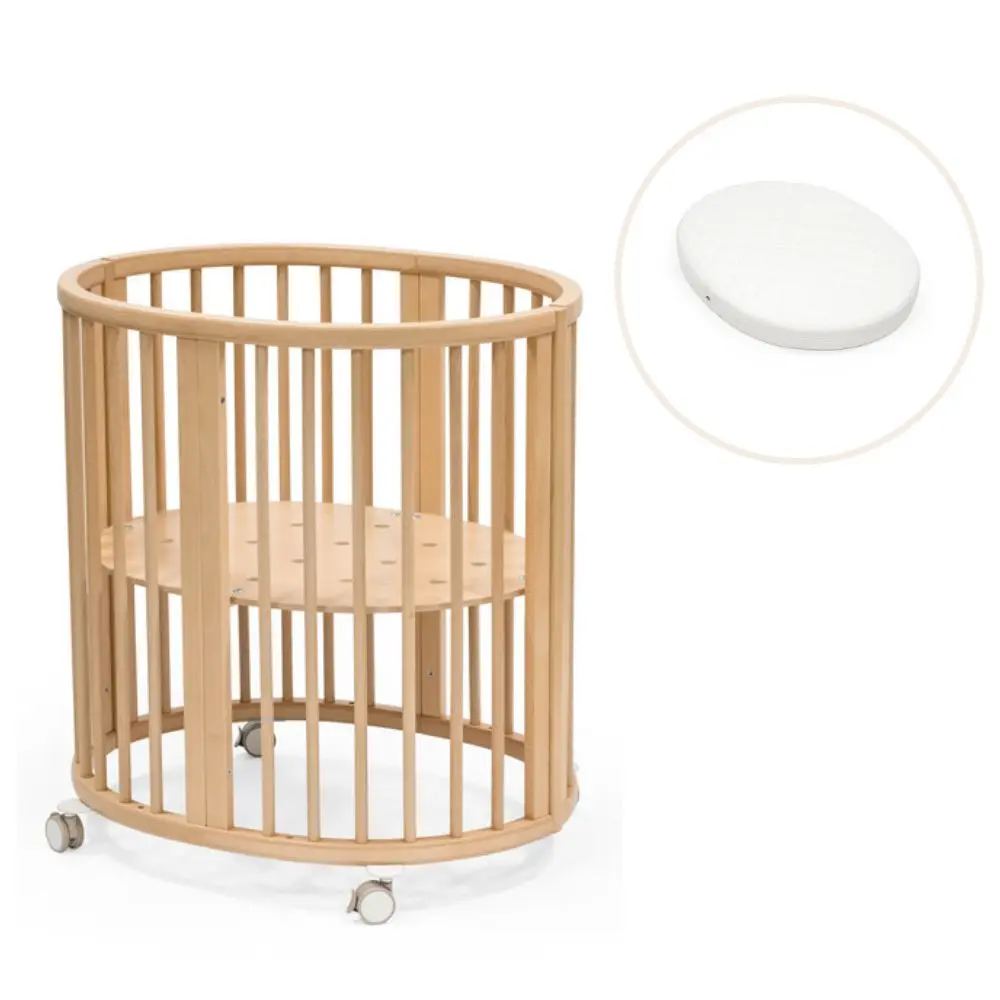 Stokke Sleepi Mini Seng V3 Med Madras Natur