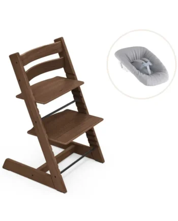 Tripp Trapp Højstol Eg Inkl  Newborn Sæt Warm Brown