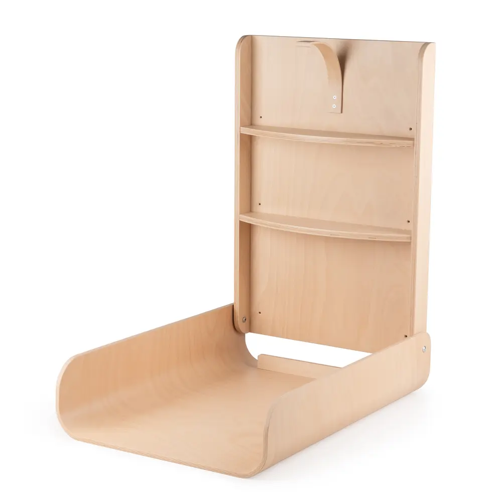 Væghængt Puslebord Wooden Edition